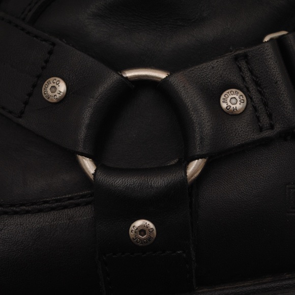 Harley Davidson Charleston Leather Boots D94232 Black Men's US 11.5 - Picture 6 of 16